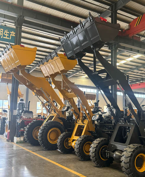 Cargadora de ruedas de 2 toneladas