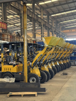 Cargadora de cuatro ruedas Cargadora pequeña